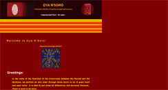 Desktop Screenshot of oyansoro.com